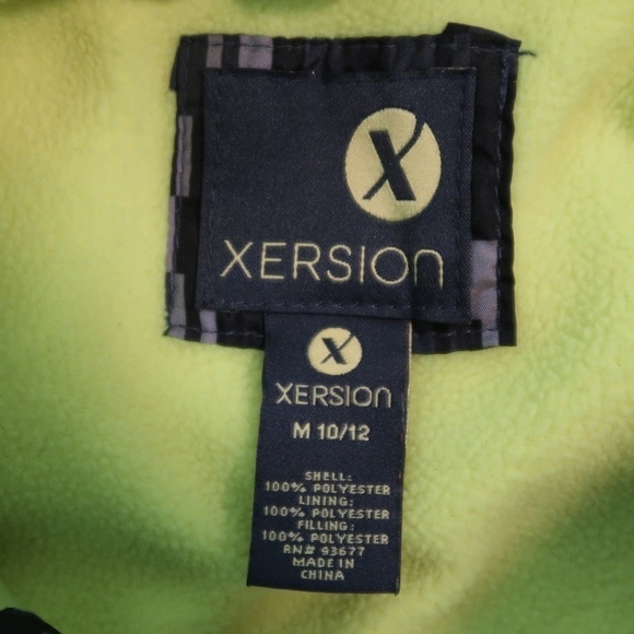 Xersion Puffer Jacket size medium (10-12) Kids multicolor - Picture 2 of 15